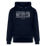 Berliner Spruch-ICK WUNDER MIR-Unisex Bio-Hoodie - Navy