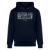 Berliner Spruch-ICK WUNDER MIR-Unisex Bio-Hoodie - Navy