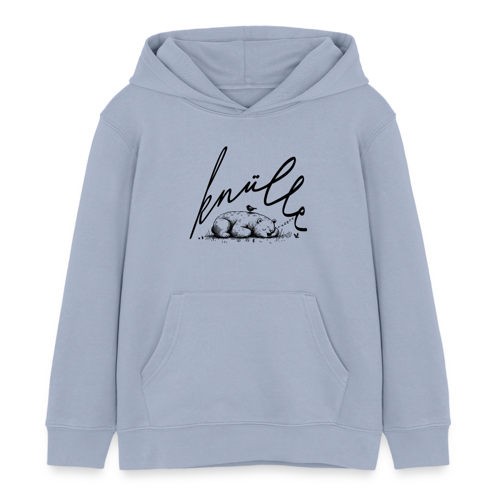 KNÜLLE - Kinder Bio-Hoodie - Lavendel-Violett