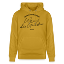 WIR SIND DIE GEILSTEN-Berlin26-Unisex Bio-Hoodie - Ocker