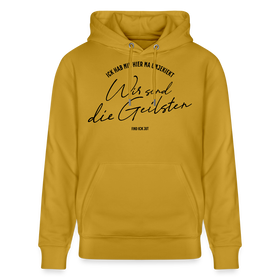 WIR SIND DIE GEILSTEN-Berlin26-Unisex Bio-Hoodie - Ocker