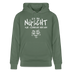 ICK BIN NÜSCHT FÜR SCHWACHE NERVEN-Unisex Bio-Hoodie - Tanngrün