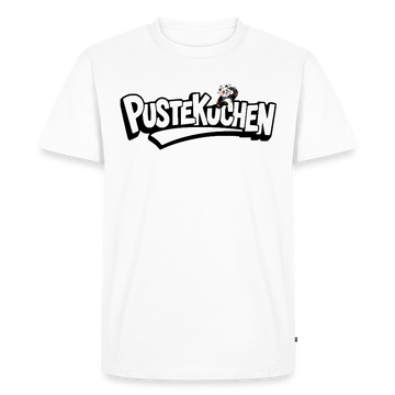 PUSTEKUCHEN-Männer Premium T-Shirt - Weiß