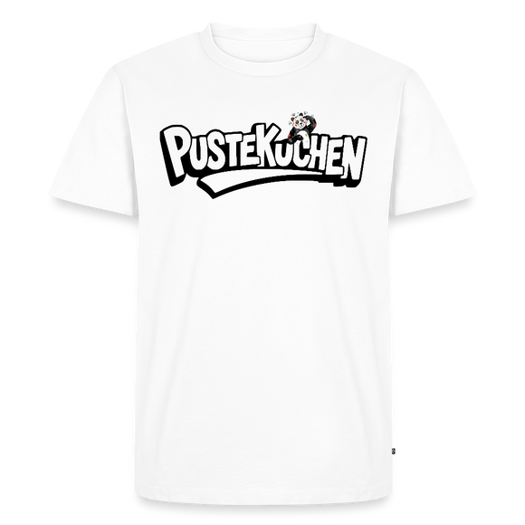 PUSTEKUCHEN-Männer Premium T-Shirt - Weiß