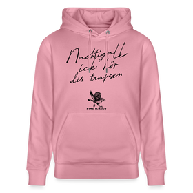 NACHTIGALL ICK HÖR DIR TRAPSEN-Unisex Bio-Hoodie - Lila Traum