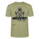 NÜSCHT MUSS ICK-Unisex T-Shirt Bio II - Nebelgrün