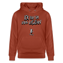 ICK BIN DA-Unisex Bio-Hoodie - Terrakotta
