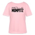 MUMPITZ-Rundhals Frauen Bio-T-Shirt mit Berliner Schnauze - Hellrosa