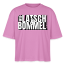 WIE LATSCH UND BOMMEL - Frauen Boxy Bio-T-Shirt - Pink