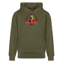 JIBT NÜSCHT - Unisex Bio-Hoodie - Khaki Grün