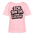 Berlin Shirt-BIN DA, KANN LOSJEHN-Rundhals Frauen Bio-T-Shirt - Hellrosa