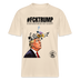 #FCKTRUMP-Relaxed Fit Unisex Bio-T-Shirt - Weißgrau