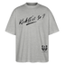 KIEKST'N SO?-Oversized Unisex Bio T-Shirt - Grau meliert
