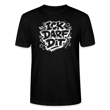 Dit Berlin Shirt-ICK DARF DIT-Unisex T-Shirt - Schwarz