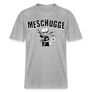 MESCHUGGE - Relaxed Fit Unisex Bio-T-Shirt - Grau meliert