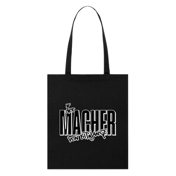 DER MACHER VON DIT JANZE - Bio-Stoffbeutel - Schwarz