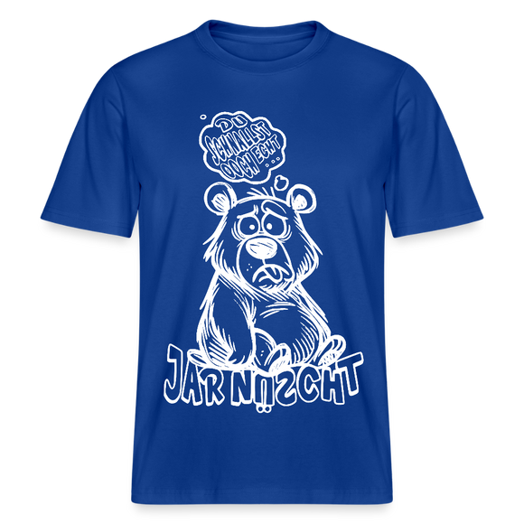 DU SCHNALLST JAR NÜSCHT- RELAXED FIT Unisex BIO T-Shirt II - Dunkelblau