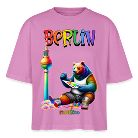 CSD BERLIN- Frauen Boxy Bio-T-Shirt - Pink