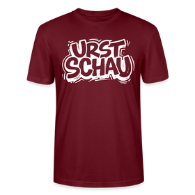 Ostalgie-Unisex T-Shirt -URST SCHAU - Burgunderrot
