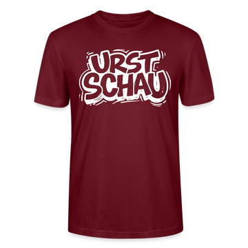 Ostalgie-Unisex T-Shirt -URST SCHAU - Burgunderrot