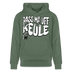 PASS MA UFF KEULE-Unisex Bio-Hoodie II - Tanngrün