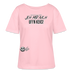 JEH MIR NICH UFFN KEKS-Rundhals Frauen Bio-T-Shirt - Hellrosa