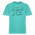 NACHTIGALL ICK HÖR DIR TRAPSEN- RELAXED FIT Unisex BIO T-Shirt - Poolblau