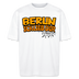 BERLIN ICK LIEB DIR - Unisex Oversize Bio-T-Shirt - Weiß