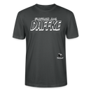 Berliner Spruch-EINFACH AUS DAFFKE-Unisex BIO T-Shirt - Anthrazit