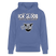 ICK GLOOB MEEN SCHWEIN PFEIFT!-Unisex Bio-Hoodie II - Blau