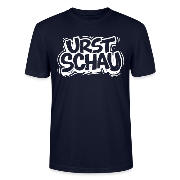 Ostalgie-Unisex T-Shirt -URST SCHAU - Navy