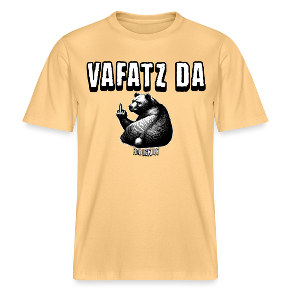 VAFATZ DA-Relaxed Fit Unisex Bio-T-Shirt - Hellgelb