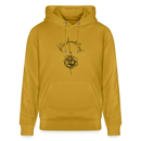 KLADDERADATSCH - Unisex Bio-Hoodie - Ocker