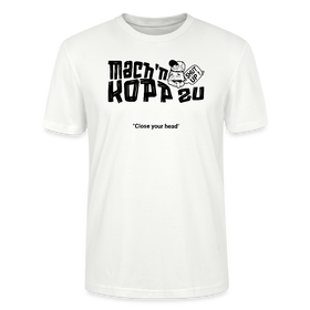 MACH N KOPP ZU-Unisex T-Shirt BIO - Weiß