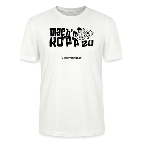 MACH N KOPP ZU-Unisex T-Shirt BIO - Weiß