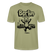 Berlin Souvenir-Unisex T-Shirt Bio-BERLIN ICK LIEBE DIR - Nebelgrün