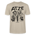 Beste Freunde-ATZE-Unisex T-Shirt - Beige
