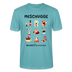 Berliner Verrücktheit-MESCHUGGE-Unisex T-Shirt BIO - Pastelltürkis