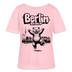 Berlin Souvenir-Rundhals Frauen Bio-T-Shirt-BERLIN ICK LIEBE DIR - Hellrosa