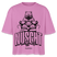 BERLIN SHIRT mit Schnauze-NÜSCHT2025-Frauen Boxy Bio-T-Shirt - Pink