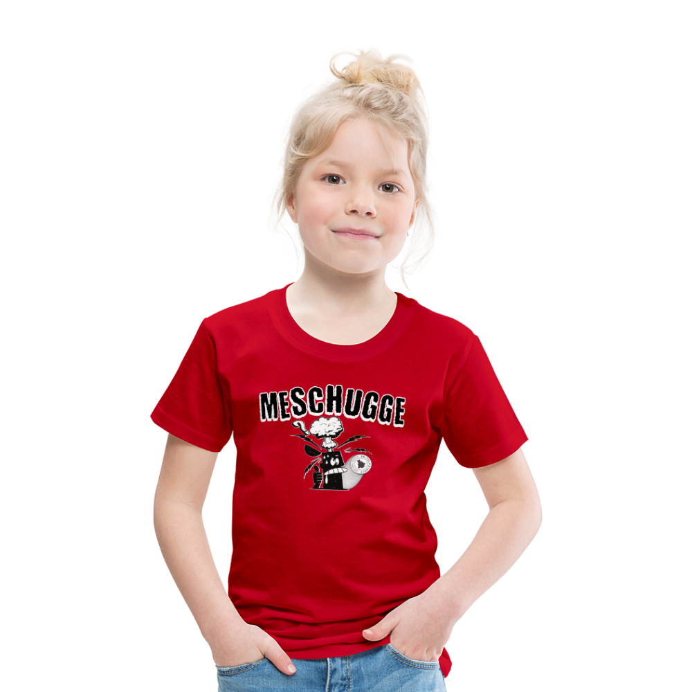 MESCHUGGE - Kinder Premium T-Shirt - Rot