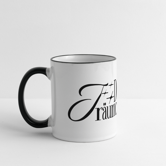 TRÄUMCHEN-Panoramatasse - Weiß/Schwarz