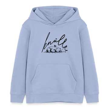 KNÜLLE - Kinder Bio-Hoodie - Sky