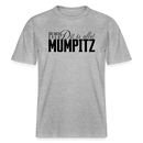 MUMPITZ-Relaxed Fit Unisex Bio-T-Shirt - Grau meliert
