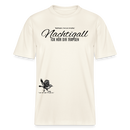 NACHTIGALL ICK HÖR DIR TRAPSEN-Relaxed Fit Unisex Bio-T-Shirt - Weißgrau