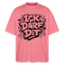 Berlin Shirt-ICK DARF DIT-Oversized Unisex Bio T-Shirt - Pink 