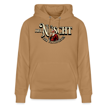 JIBT NÜSCHT IHR FLITZPIEPEN - Unisex Bio-Hoodie - Karamell 