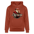 JIBT NÜSCHT IHR FLITZPIEPEN-Unisex Bio-Hoodie II - Terrakotta