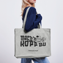 MACH N KOPP ZU-Einkaufstasche - Grau meliert