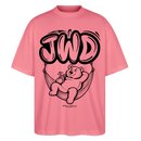JWD-Berlin-Oversized Unisex Bio T-Shirt - Pink 